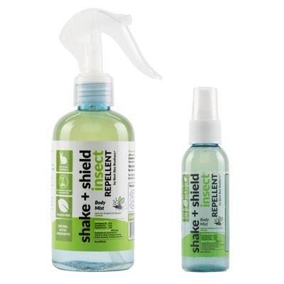Best Bee Brothers Shake + Shield Tick & Mosquito Spray, 8 Oz. + 2 Oz.