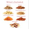 Anna and Sarah Tower Box Gift Dried Fruit & Nuts Gift Box Papaya- Banana Chips - Oregon Hazelnut - Walnut - Cashew - Pecan for Men Women view 2
