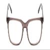 Calabria Ernest 4823 Square Reading Glasses +1.75 Grey Crystal/Brown Tortoise Havana Fade Men Women view 2