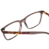 Calabria Ernest 4823 Square Reading Glasses +1.75 Grey Crystal/Brown Tortoise Havana Fade Men Women view 4