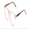 Calabria Ernest 4840 Cat-Eye Blue Light Blocking Reading Glasses +2.50 Pink Crystal/Brown Rose Amber Glitter Tortoise Women view 1