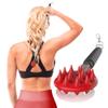 Cactus Scratcher Extendable Keychain Back Scratcher - 16" Long Stick Double Sided Retractable Scratching Tool for Hand, Neck, Head, and Body - Universal Gift for Family, Pets, and Friends, Red view 1