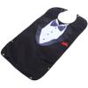 KOMBIUDA Adults Eating Bib Elderly Clothing Protector Snap Buckles Reusable Adult Bib for Seniors Double-layer Design for Easy Cleaning view 1