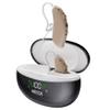 Rechargeable Hearing Aids for Seniors - BTE Digital Hearing Amplifier with Noise Cancelling for Moderate to Severe Hearing Loss, RIC 16 Channel Noise Cancelling Hearing Aid, Magnetic Charging Case view 1