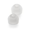 CURVD Earplug XXS Tips Replacement Set, Noise Reduction Replacements Soft Flexible Silicone Eartips for Earplugs, Earphones & Earbuds (Cloud)