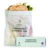 100% Compostable Resealable Food Storage Bags  Biobased, Leak-Proof, Freezer-Safe  Extra Strong & Durable  Available in Gallon, Snack & Sandwich Sizes (Sandwich) (50 Count)