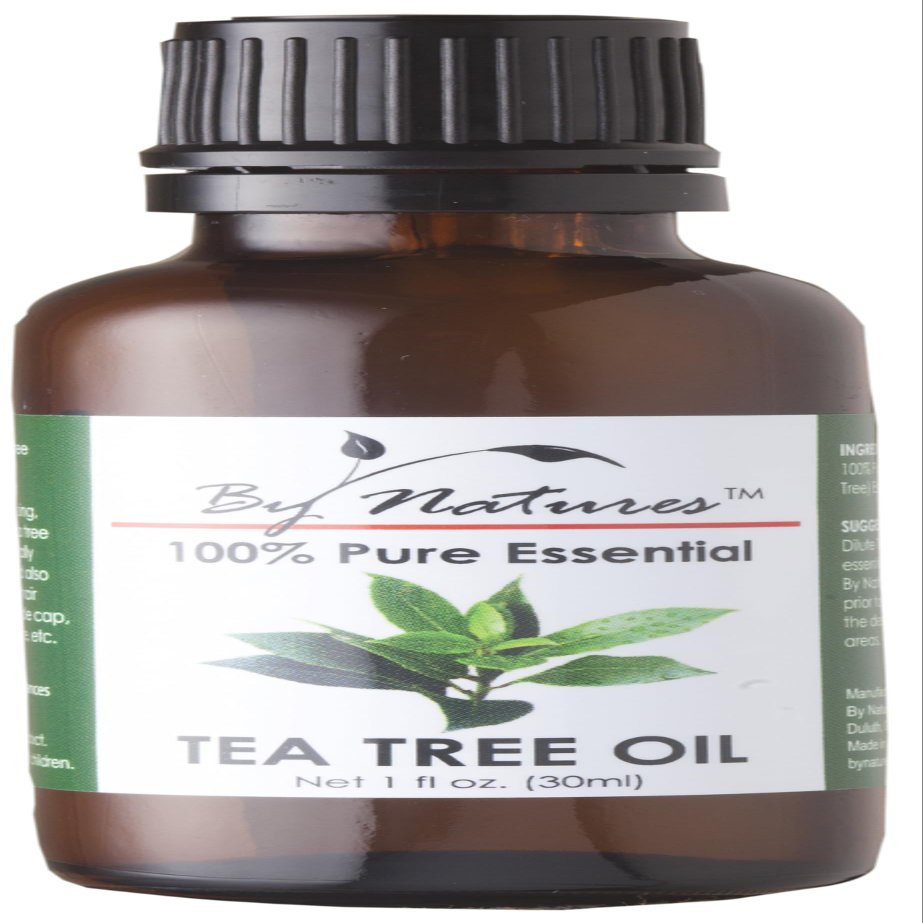 By Natures 100% Pure Essential Tea Tree Oil 1.0 Fl Oz (Pack of 1)
