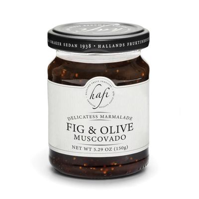 Hafi Fig & Olive Muscovado Marmalade Jar, 5.29oz (Pack of 2)