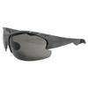 Incredible Bargains The Odyssey Bifocal Sun Reader Sport & Wrap-Around Safety Reading Sunglasses, + 3.00 Gunmetal Grey view 2