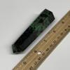 108g, 3.7"x0.9" Natural Untreated Ruby Zoisite Tower Point Crystal Obelisk from India, Healing Crystal, Reiki Energy, B31406 view 2