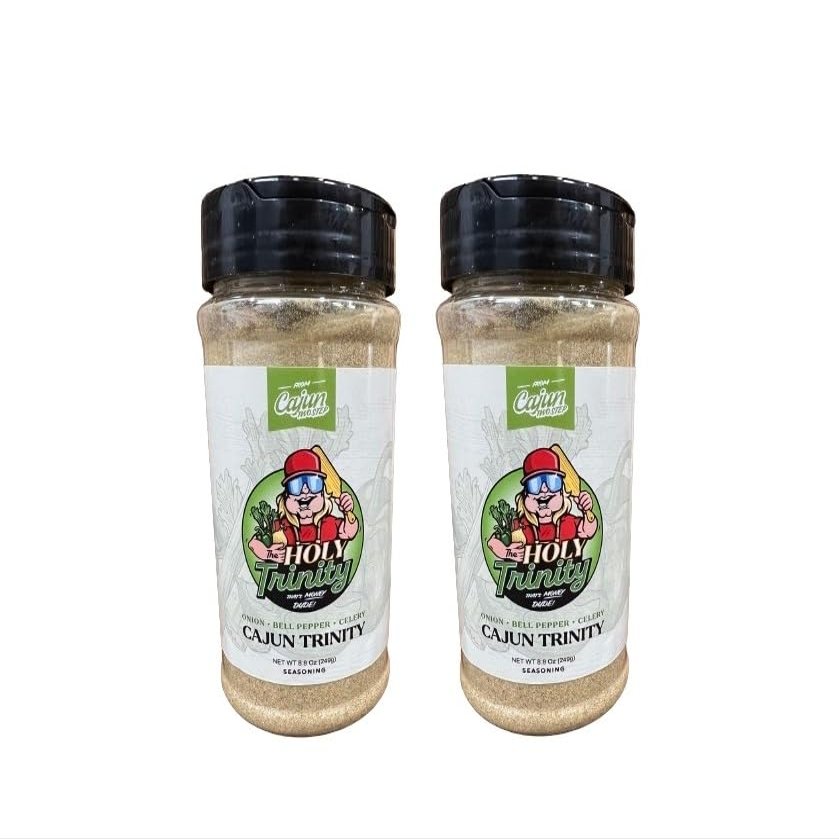Cajun Two Step - StaleKracker - The Holy Trinity 8.8 oz - Pack of 2