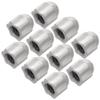 HALLMERS 10pcs 2.5mm x 1.4mm Acorn Nut M1.4 Thread Screw Blind Bolt Glasses Replacement Part Cover - Optical Insert Eye Wear Specs Repair Screw In Frame Temple Joint Spectacles Bracket view 1