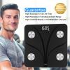 Vitafit Smart Bathroom Scale for Body Weight, Weight Scale Professional Factory Since 2001, App Sync 13 Body Composition Analyzer BMI, Body Fat and Muscle, 400lb, LED, Black view 2