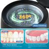 ARGOMAX Ultrasonic Retainer Cleaner for Dentures: 24W 200ml Portable Ultrasonic Cleaner Machine for All Dental Aligner, Braces, Mouth Guards, Toothbrush Head, Shaver Head, Jewelry - Black+Orange. view 3