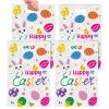 40 Pack Happy Easter Treat Bags, Colorful Easter Gift Bags with Handles, Plastic Easters Eggs Bunny Goodie Candy Tote Favor Bag for Easters Egg Hunt Party Supplies and Gifts Wrapping, 6.5 X 10 inch view 1