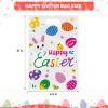 40 Pack Happy Easter Treat Bags, Colorful Easter Gift Bags with Handles, Plastic Easters Eggs Bunny Goodie Candy Tote Favor Bag for Easters Egg Hunt Party Supplies and Gifts Wrapping, 6.5 X 10 inch view 4