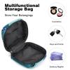 RODAILYCAY Period Bags for School, Sanitary Napkin Storage Bag for Feminine Pads, Dragonfly Ladies Menstrual Cup Pouch Sanitary Pads Organizer view 4