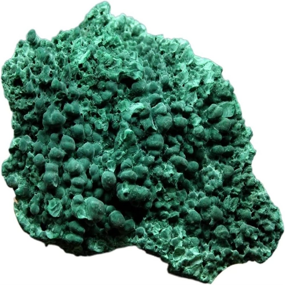 JCAKES Minerals Stones Natural Malachite Mineral Crystal Stones and Crystals, The Crystal heal Crystal Stones Decoration (Color : 173g)