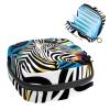 Zebra Menstrual Pad Purse for School, Tampons Collect Pouch for Women Girls, Soft Sanitary Napkin Disposal Bags view 1