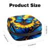 RODAILYCAY Period Bags for School, Sanitary Napkin Storage Bag for Feminine Pads, Starry Sky Sunflower Butterfly Ladies Menstrual Cup Pouch Sanitary Pads Organizer view 2
