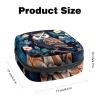RODAILYCAY Sanitary Napkin Storage Bag for Feminine Pads, First Period Kit for Women, Owl Portable Menstrual Period Sanitary Pouch view 2