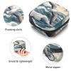 RODAILYCAY Sanitary Napkin Storage Bag, Zipper Period Pouch for Teen Girls Women, Portable Menstrual Tampons Collect Bags Seagull view 3