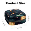 Sanitary Napkin Storage Bag for Feminine Pads, First Period Kit for Women, Firefly Portable Menstrual Period Sanitary Pouch view 2