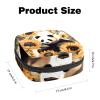 RODAILYCAY Panda in Sunflower Menstrual Pad Purse for School, Tampons Collect Pouch for Women Girls, Soft Sanitary Napkin Disposal Bags view 2