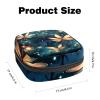 RODAILYCAY Sanitary Napkin Storage Bag for Women Cute, Feminine Menstruation Pad Holder for Period, Portable Zipper Menstrual Pad Bags Firefly view 2
