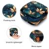 RODAILYCAY Sanitary Napkin Storage Bag for Women Cute, Feminine Menstruation Pad Holder for Period, Portable Zipper Menstrual Pad Bags Firefly view 3