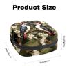 RODAILYCAY Woodpecker Sanitary Napkin Storage Bag, Tampons Collect Holder Purse, First Period Kit for Girls Women, Pad Bag for Period for School view 2