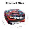 RODAILYCAY Tampons Collect Bags for Women Girls, Sanitary Napkin Storage Disposal Pouch, Lightweight Menstrual Cup Bag Graffiti view 2