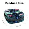 RODAILYCAY Sanitary Pads Bags, Dragonfly Menstrual Cup Pouch Nursing Pad Holder, First Period Kit Bags for Teen Girls Women Ladies view 2