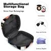RODAILYCAY Sanitary Napkin Storage Bag, Zipper Period Pouch for Teen Girls Women, Portable Menstrual Tampons Collect Bags Mushroom view 4
