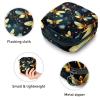 RODAILYCAY Tampons Collect Bags for Women Girls, Sanitary Napkin Storage Disposal Pouch, Lightweight Menstrual Cup Bag Firefly view 3