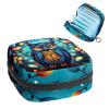 RODAILYCAY Tampons Holder for Purse, Portable Feminine Menstruation Pad Holder, Owl Cute Sanitary Napkin Storage Bag for Women view 1