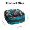 RODAILYCAY Tampons Holder for Purse, Portable Feminine Menstruation Pad Holder, Owl Cute Sanitary Napkin Storage Bag for Women view 2