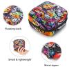 RODAILYCAY Sanitary Napkin Storage Bag, Zipper Period Pouch for Teen Girls Women, Portable Menstrual Tampons Collect Bags Graffiti view 3