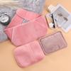 3 in 1 Rechargeable Electric Hot Water Bottle with Soft Plush Cover,Hot Water Bag with Soft Plush Waist Belt,Upgraded Comfortable Warmer Belt,Automatic Temperature Control,Warms Hands and Tummy,Pink view 2
