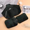 3 in 1 Rechargeable Electric Hot Water Bottle with Soft Plush Cover,Hot Water Bag with Soft Plush Waist Belt,Upgraded Comfortable Warmer Belt,Automatic Temperature Control,Warms Hands and Tummy,Green view 2