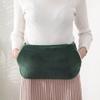 3 in 1 Rechargeable Electric Hot Water Bottle with Soft Plush Cover,Hot Water Bag with Soft Plush Waist Belt,Upgraded Comfortable Warmer Belt,Automatic Temperature Control,Warms Hands and Tummy,Green view 4