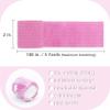 IndigoCase 6 Rolls Self Adhesive Bandage Wrap 2 Inch, Pink Color Elastic Athletic Tape, Vet Wrap, Wrist Tape, Small Bandage for Kids, Fingertip, Dog, Pets view 2