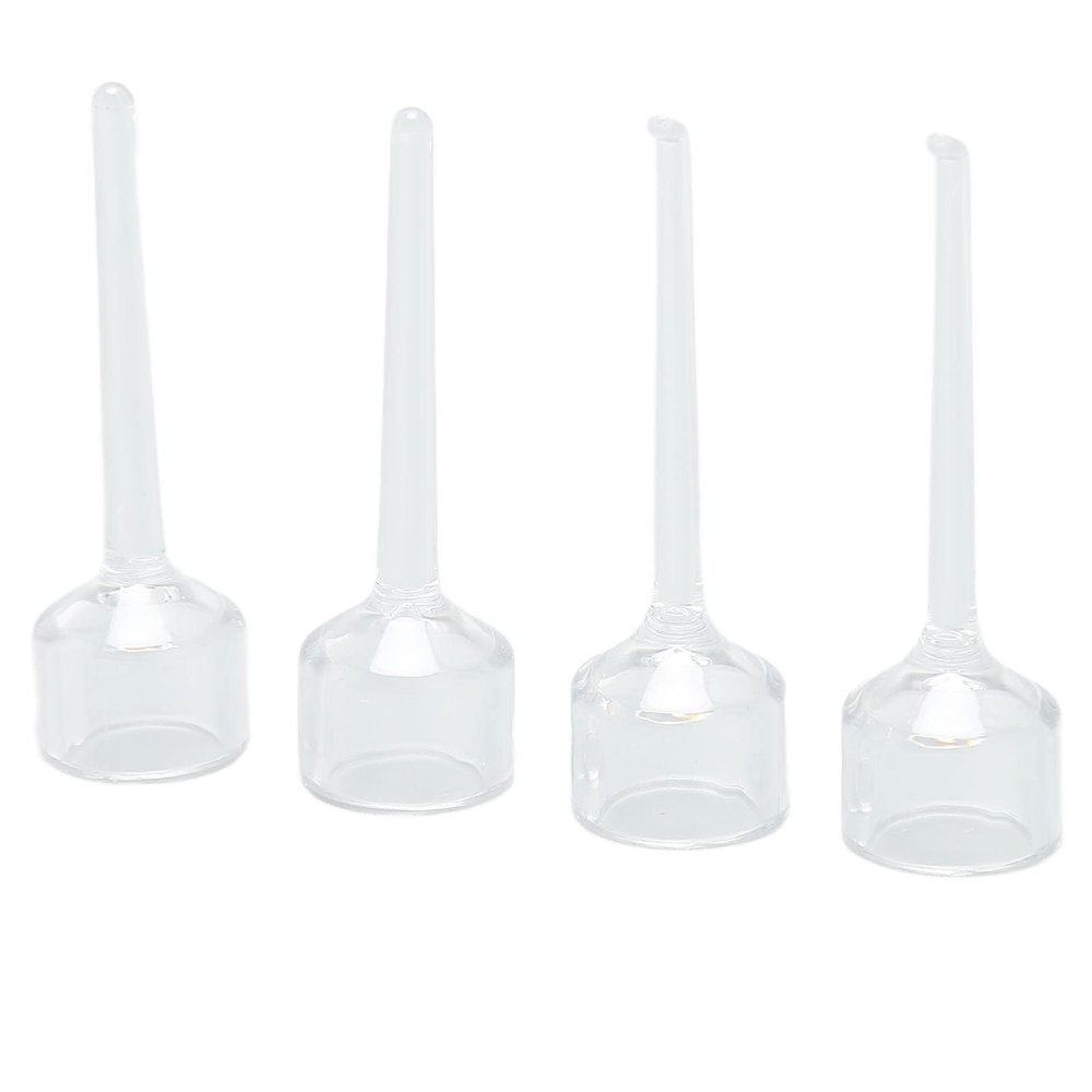 4pcs Ear Checking Penlight Replacement Tips, Bright Lighting, Convenient Use, Easy Install, Excellent Plastic, Fitting Penlight Accessories for Ear Wax Removal,