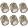 IndigoCase 6 Rolls Self Adhesive Bandage Wrap 2 Inch, CAMO-Grass Color Elastic Athletic Tape, Vet Wrap, Wrist Tape, Small Bandage for Kids, Fingertip, Dog, Pets view 1