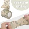 IndigoCase 6 Rolls Self Adhesive Bandage Wrap 2 Inch, CAMO-Grass Color Elastic Athletic Tape, Vet Wrap, Wrist Tape, Small Bandage for Kids, Fingertip, Dog, Pets view 4