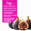 Dorrel Dark Chocolate Covered Figs - Nutritious and Sweet Snacks - Organic, Vegan - Natural Probiotic - Non-GMO - Kosher Pareve - Healthy, Delight Fruit Snack [8.8 Ounce] [1-Pack] view 3