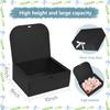 WLUSEAXI 15Pack Gift Boxes with Lids for Presents, 10x8x4 Inch Groomsmen Proposal Box, Black Gift Box with Ribbon for Bride Shower, Birthday, Wedding, Party, Graduation Gift view 2
