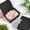 WLUSEAXI 15Pack Gift Boxes with Lids for Presents, 10x8x4 Inch Groomsmen Proposal Box, Black Gift Box with Ribbon for Bride Shower, Birthday, Wedding, Party, Graduation Gift view 3