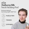 Silk Heated Neck Wrap - Electric USB Heating Pad for Neck, Shoulders, Back - 4 Heat Modes, Auto Shut-Off - Black view 2
