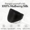 Silk Heated Neck Wrap - Electric USB Heating Pad for Neck, Shoulders, Back - 4 Heat Modes, Auto Shut-Off - Black view 3